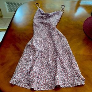 Abercrombie cowl neck slip dress